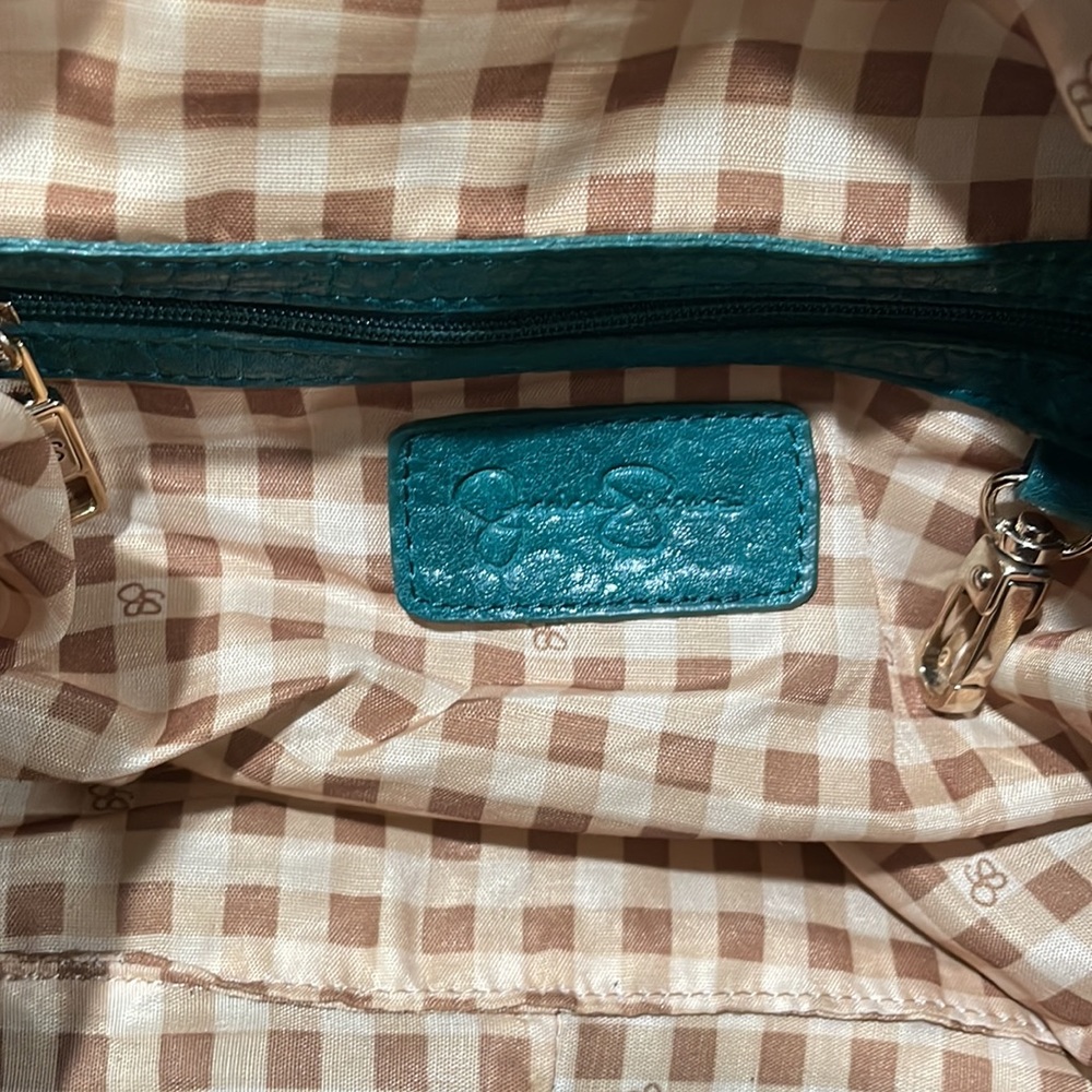 GUC Jessica Simpson®️ Teal Handbag 👜 - Picture 15 of 16